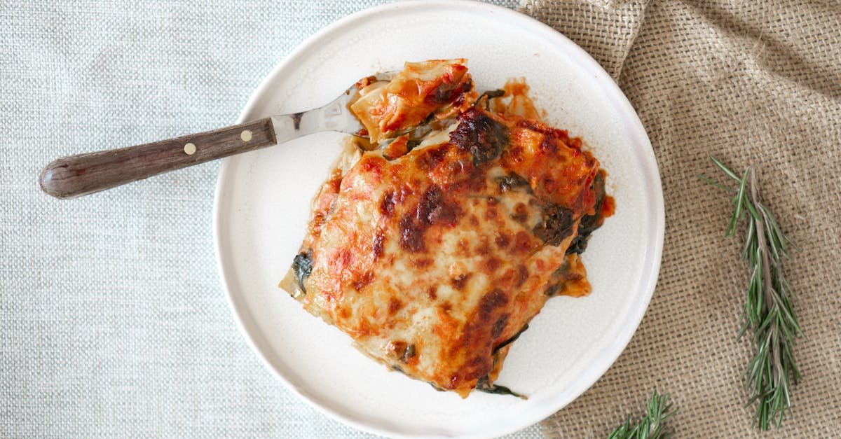 découvrez notre délicieuse recette de lasagne, un plat savoureux et réconfortant. suivez nos astuces pour préparer une lasagne maison parfaite, avec des couches de pâtes, sauce bolognaise, béchamel crémeuse et un mélange de fromages fondants. idéale pour les dîners en famille ou entre amis, cette lasagne ravira les papilles des petits et des grands.