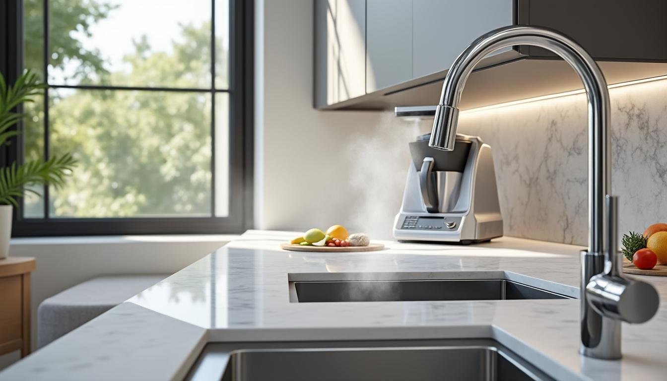 découvrez nos conseils pratiques pour protéger vos meubles hauts de cuisine des dommages causés par la vapeur du thermomix et garder votre espace propre et intact.