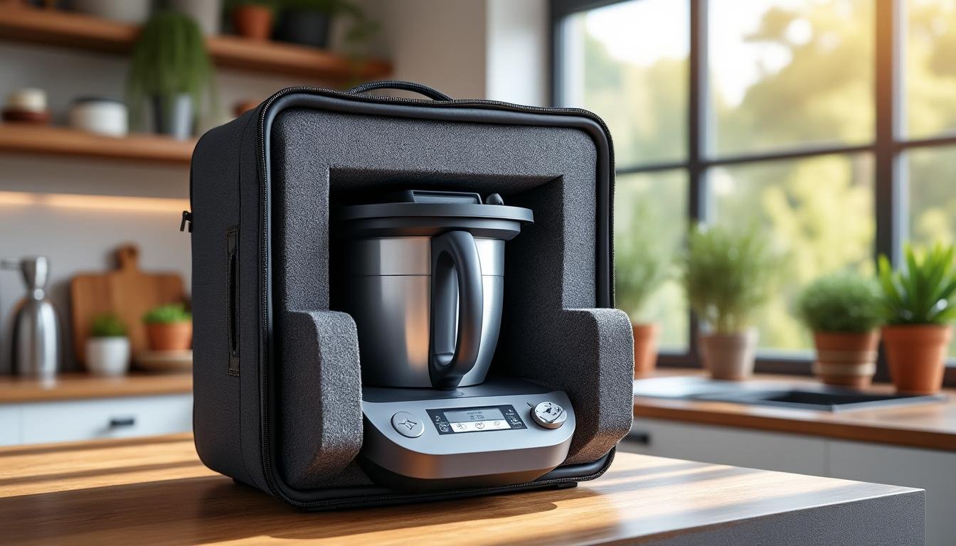 découvrez nos conseils pratiques pour transporter votre thermomix en vacances en toute sécurité et éviter les risques de casse. protégez votre appareil pour profiter de vos recettes préférées partout.