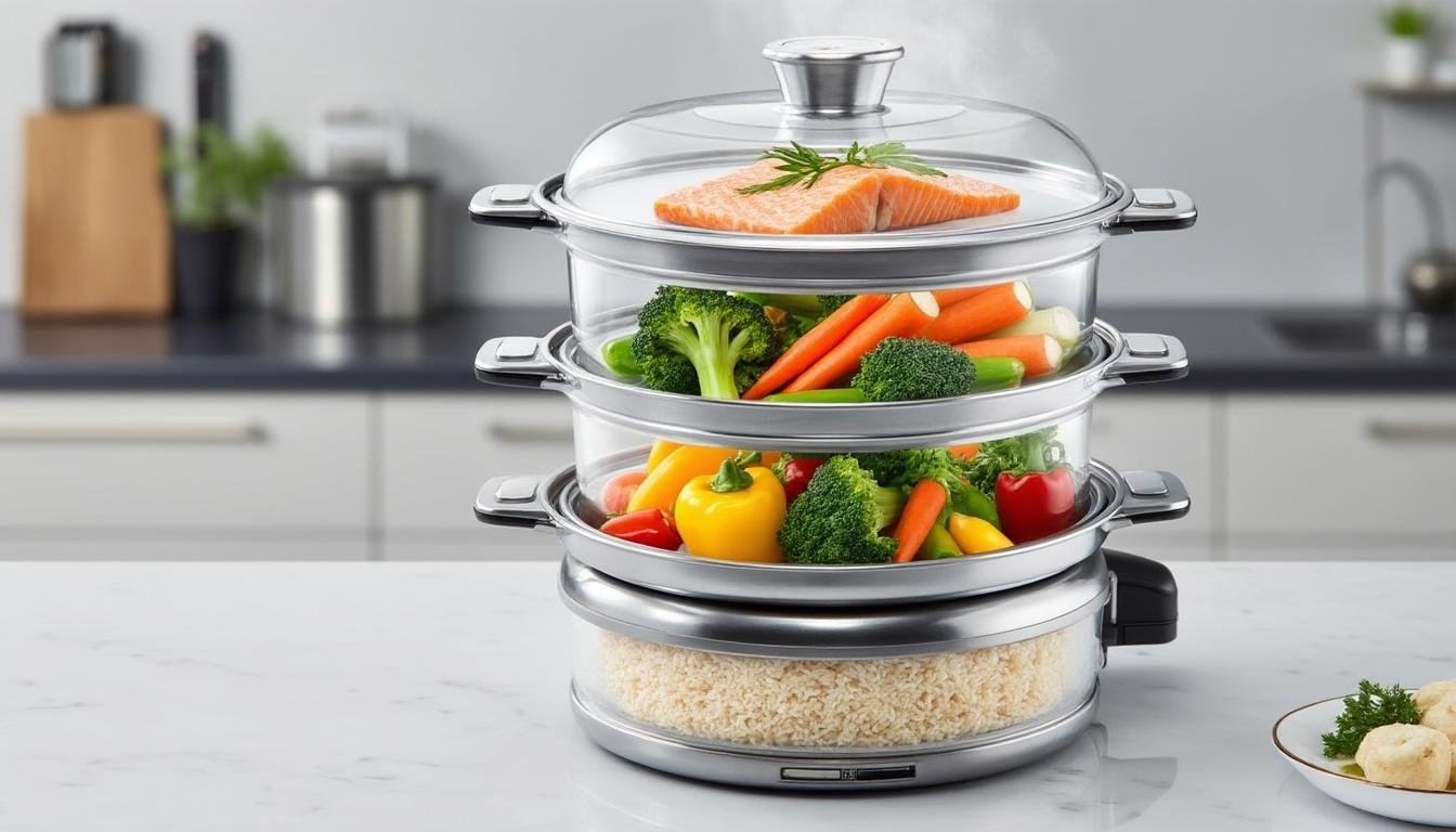 découvrez comment utiliser l'agrandisseur de varoma pour préparer facilement un repas pour 8 personnes avec votre thermomix, et réussir vos recettes en toute simplicité.