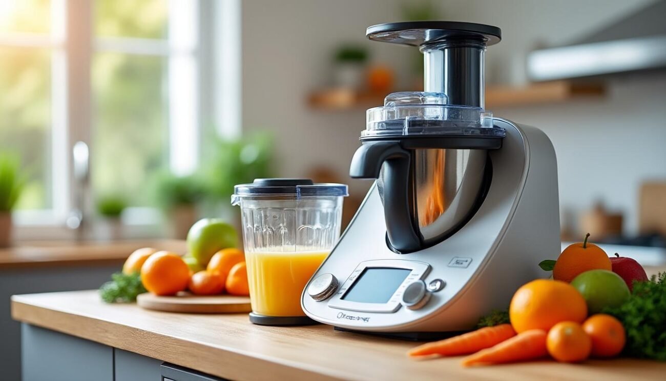 découvrez quel accessoire choisir pour transformer votre thermomix en extracteur de jus efficace et profiter de boissons fraîches et naturelles chez vous.