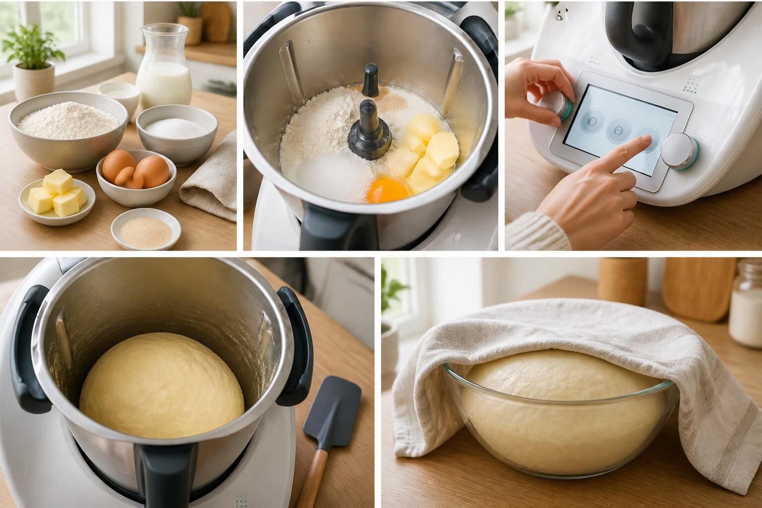 Découvrez comment préparer une délicieuse pâte à donut maison facilement avec votre Thermomix grâce à notre recette simple et rapide.