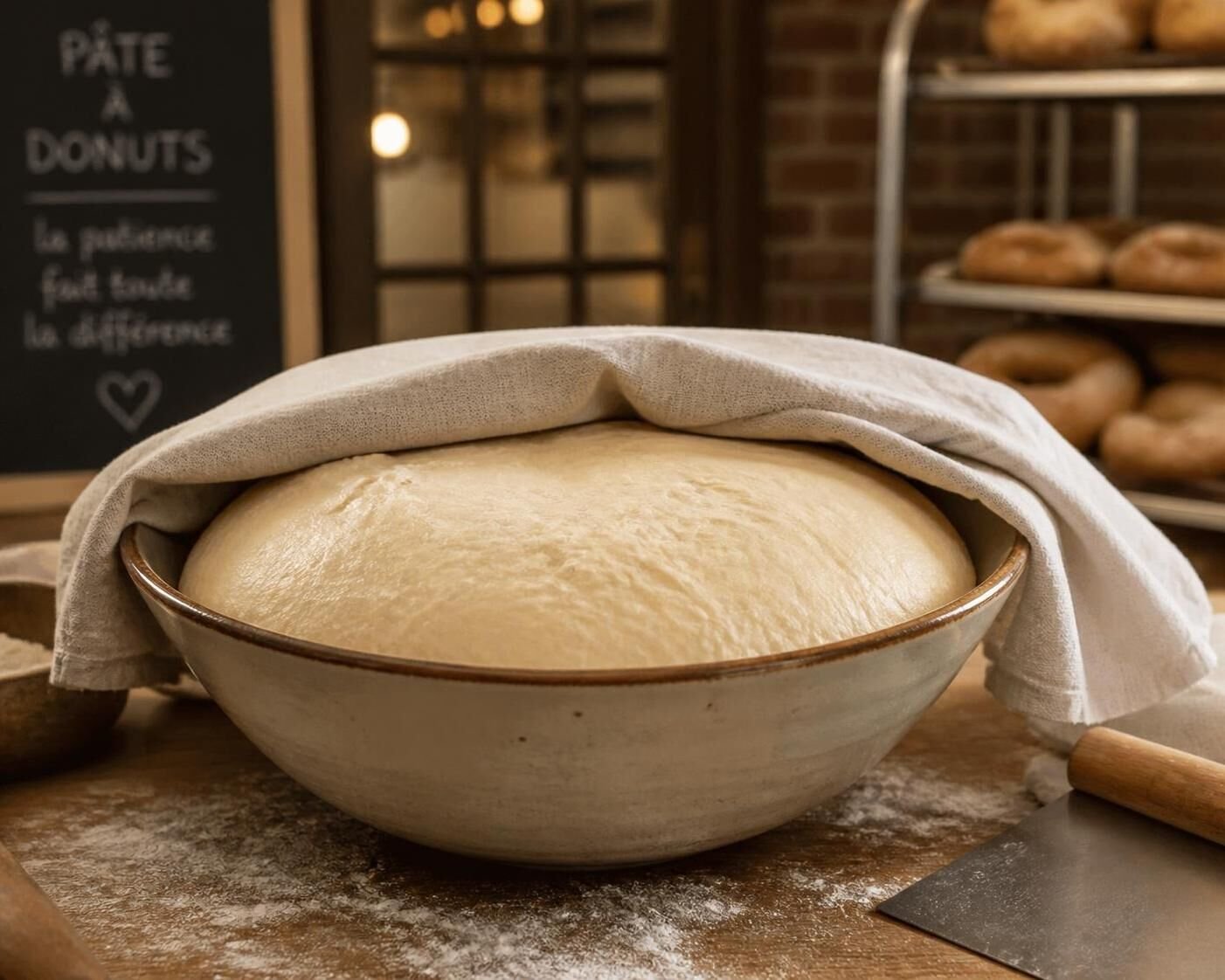 Apprenez à préparer facilement une pâte à donut moelleuse et savoureuse avec votre Thermomix grâce à notre recette simple et rapide.