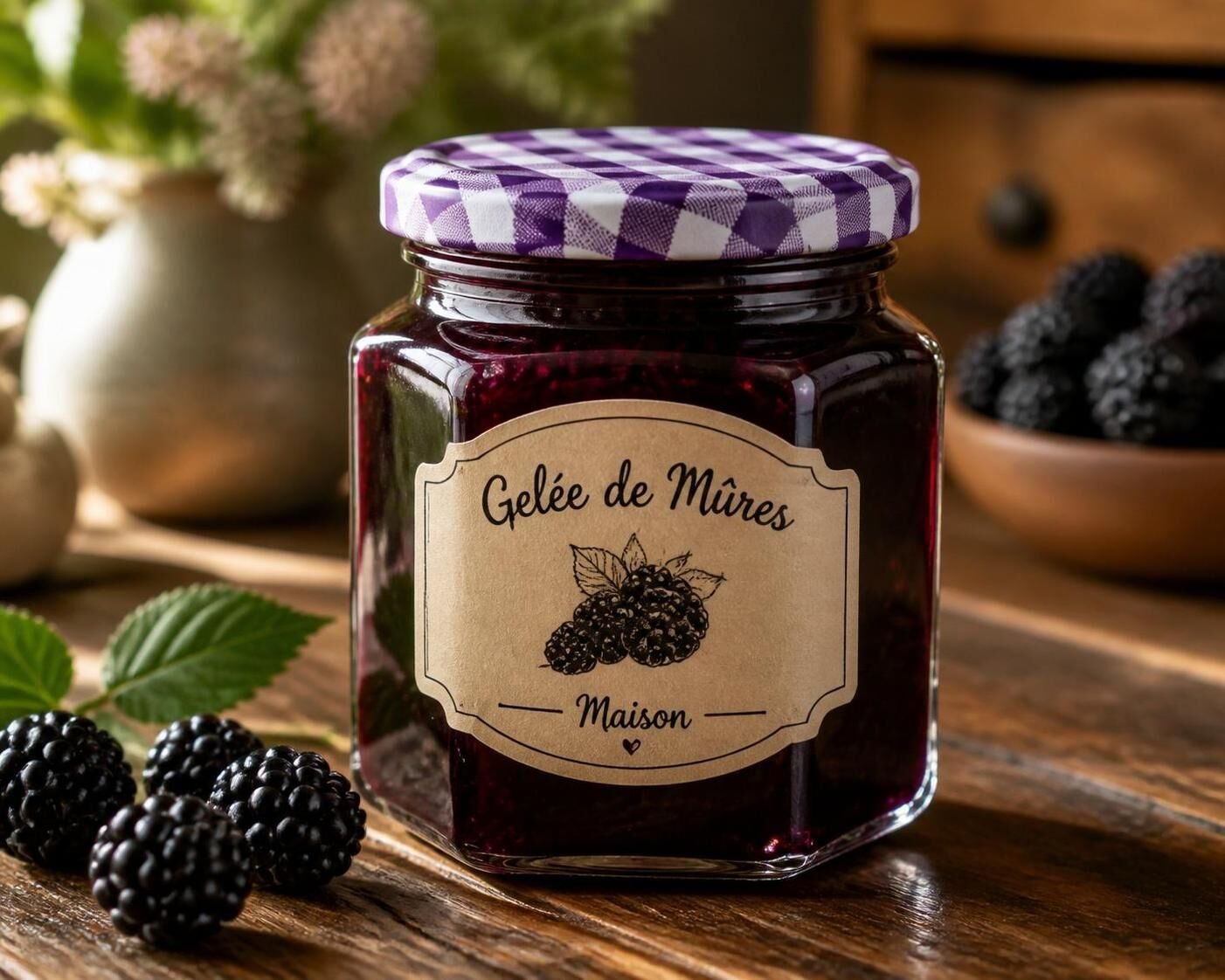 Découvrez notre recette facile de gelée de mûres maison préparée au Thermomix pour un délicieux été gourmand.